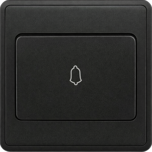 [BR-2202] Bell Switch FC317WBK - 1 Gang, Black - Elite Elegance