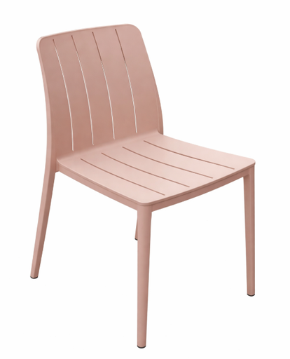 [BR-2243] Plastic Chair (C124) Pink 91145 - 41*39*81cm PP
