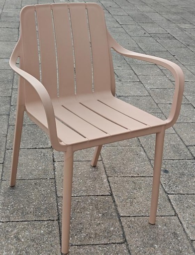 [BR-2245] Plastic Chair (C125) Pink 91145 - 58*39*81cm PP