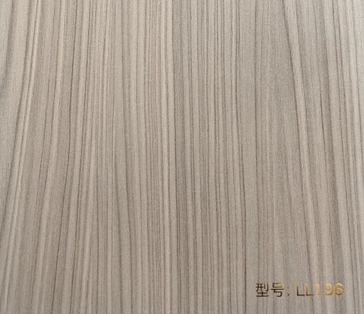 [BR-2250] Melamine Block Board Two Sides, Light Grey Wooden Grain (Glossy & Matte) 1220*2240*18MM - LL196