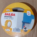 [BR-2326] Bailida Masking Tape Yellow 24MM x 50M