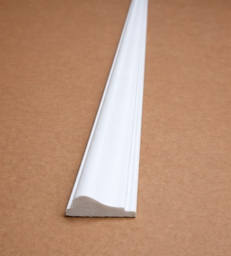 [BR-2410] Wall Moulding JX71-W 290x3.7x1.5cm Brand: INTCO