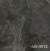 [BR-2418] SPC Wall Panel SY12 1220*2900*2.5MM Berlin Blacks (Marble Series) - INTCO