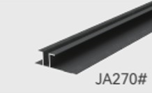 [BR-2429] Aluminum Wall Panel Trims 2.9MX5MM AL270, Waistline - INTCO