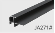 [BR-2430] Aluminum Wall Panel Trims 2.9MX5MM AL271, Positive Angle - INTCO