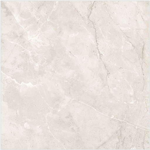 [BR-2438] Floor Tile Paradiso Bianco 600X600MM Glossy - Varmora