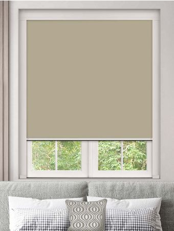 [BR-2558] Manual Roller Blind 2.65 x 2.15m, Beige