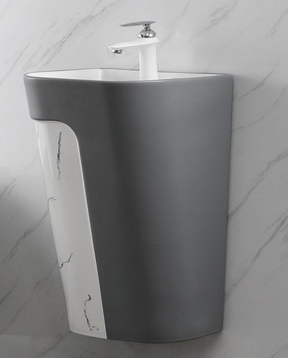 [BR-2570] Wall-Hung Basin P130MG, 410x340x620 Brand: Gafeel