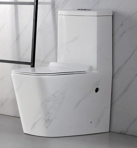 [BR-2578] Toilet Seat With UF Cover T2073UG 640x360x800, S-trap 250mm Brand: Gafeel
