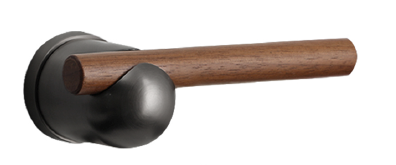 [BR-2593] Door Handle A08-394, Gun Metal Finish 