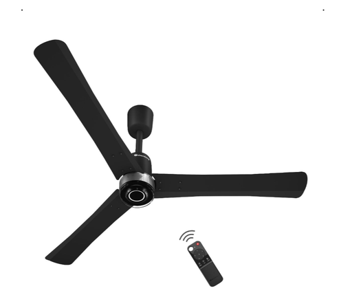 [BR-2606] Renesa Elite Ceiling Fan Sweep Size:1200MM Midnight Black, FG0637 Brand: Atomberg