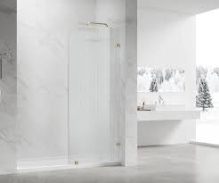 [BR-2687] Shower Sliding Glass Door- 2MM Laminated Glass 500*1900mm