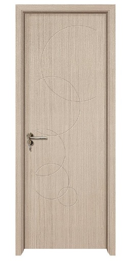 [BR-2788] WPC Door - Green Straight Oak, Door Size: 800*2100*45, Frame Size: 140*2200 ( CODE: 1)