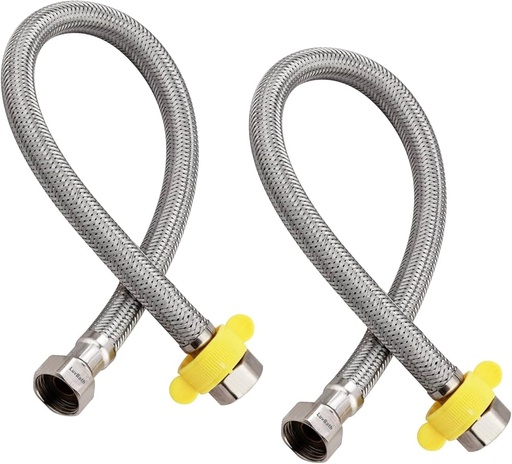 [BR-2846] Braided Hose Connection SUS304, 20" x 50CM