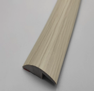 [BR-2860] Floor Transition Strip PVC Flexible, Grey Wood - Wide: 40MM 